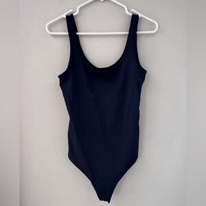 Abercrombie and Fitch Size L SoftAF Black Bodysuit